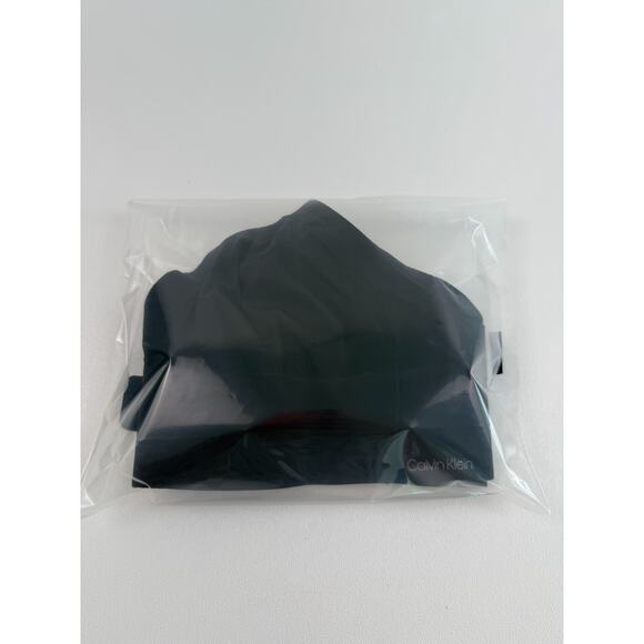 Calvin Klein Natural Fit Wireless Unlined Triangle Black Bra  Size M - Picture 16 of 16